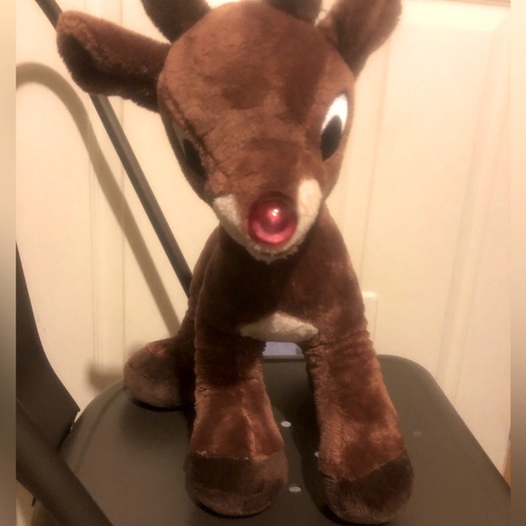 Rudolf red nose reindeer Dan Dee Collectors choice plush - - Picture 2 of 16